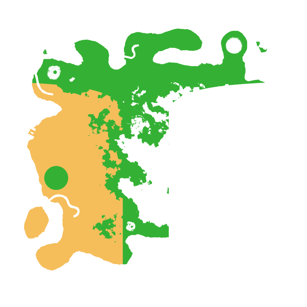 Biome Rust Map: Procedural Map, Size: 3400, Seed: 18556973