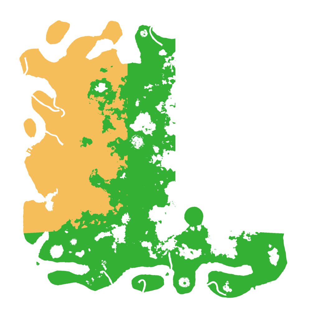 Biome Rust Map: Procedural Map, Size: 4500, Seed: 69696