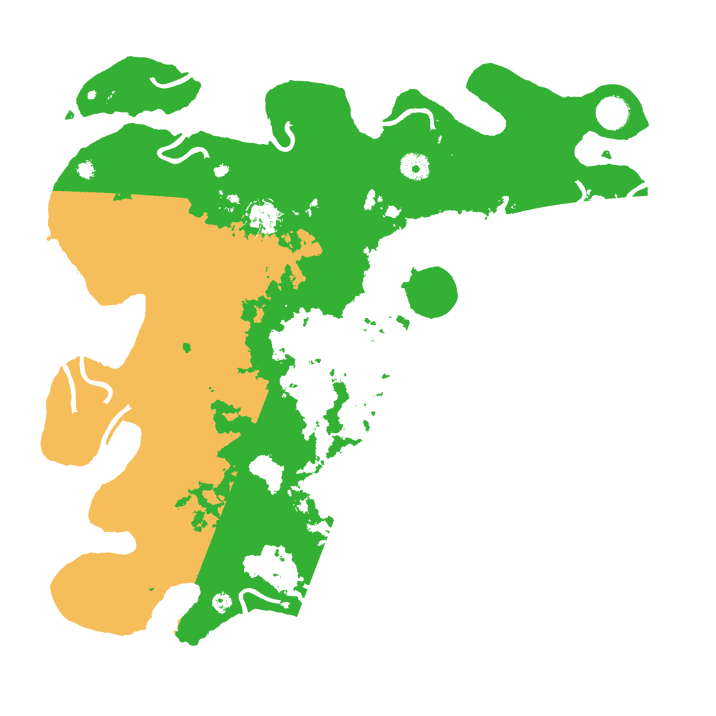 Biome Rust Map: Procedural Map, Size: 3800, Seed: 19548807