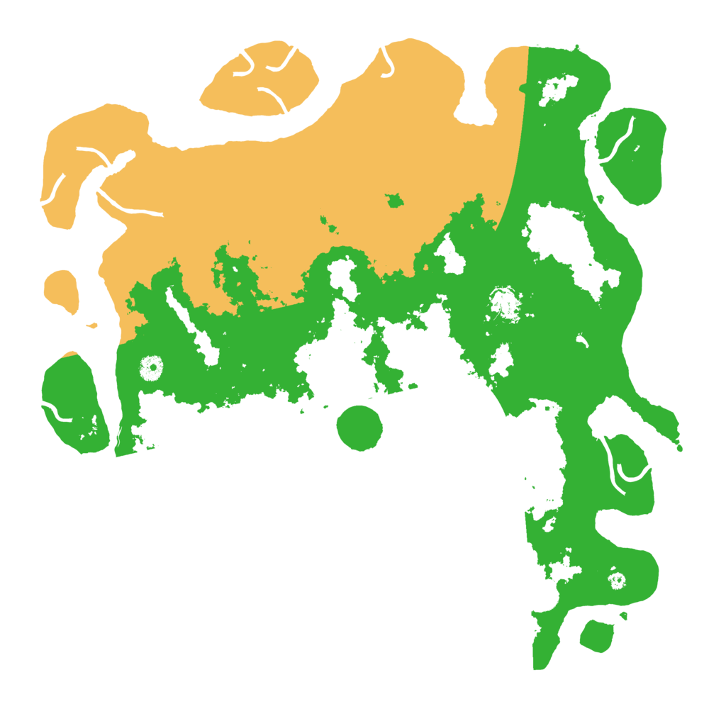 Biome Rust Map: Procedural Map, Size: 4400, Seed: 12074315
