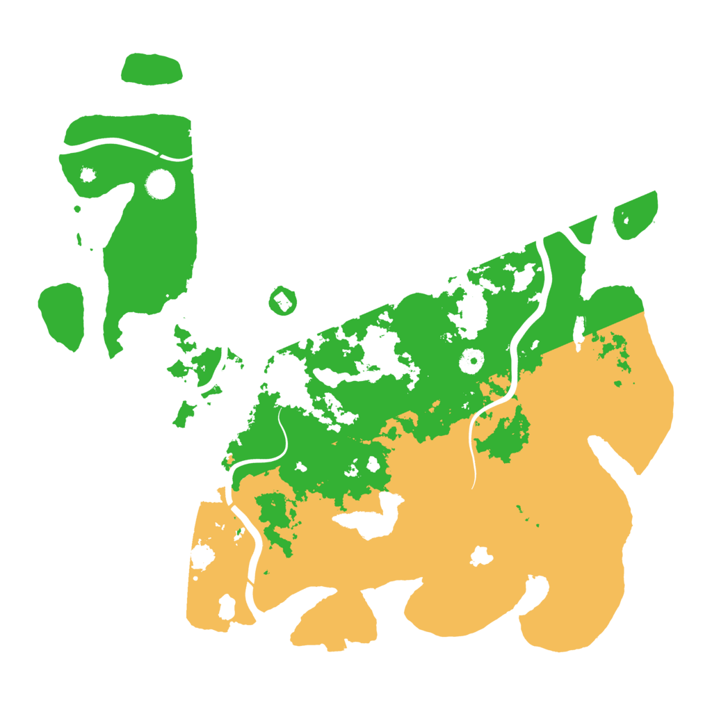 Biome Rust Map: Procedural Map, Size: 4250, Seed: 58823708