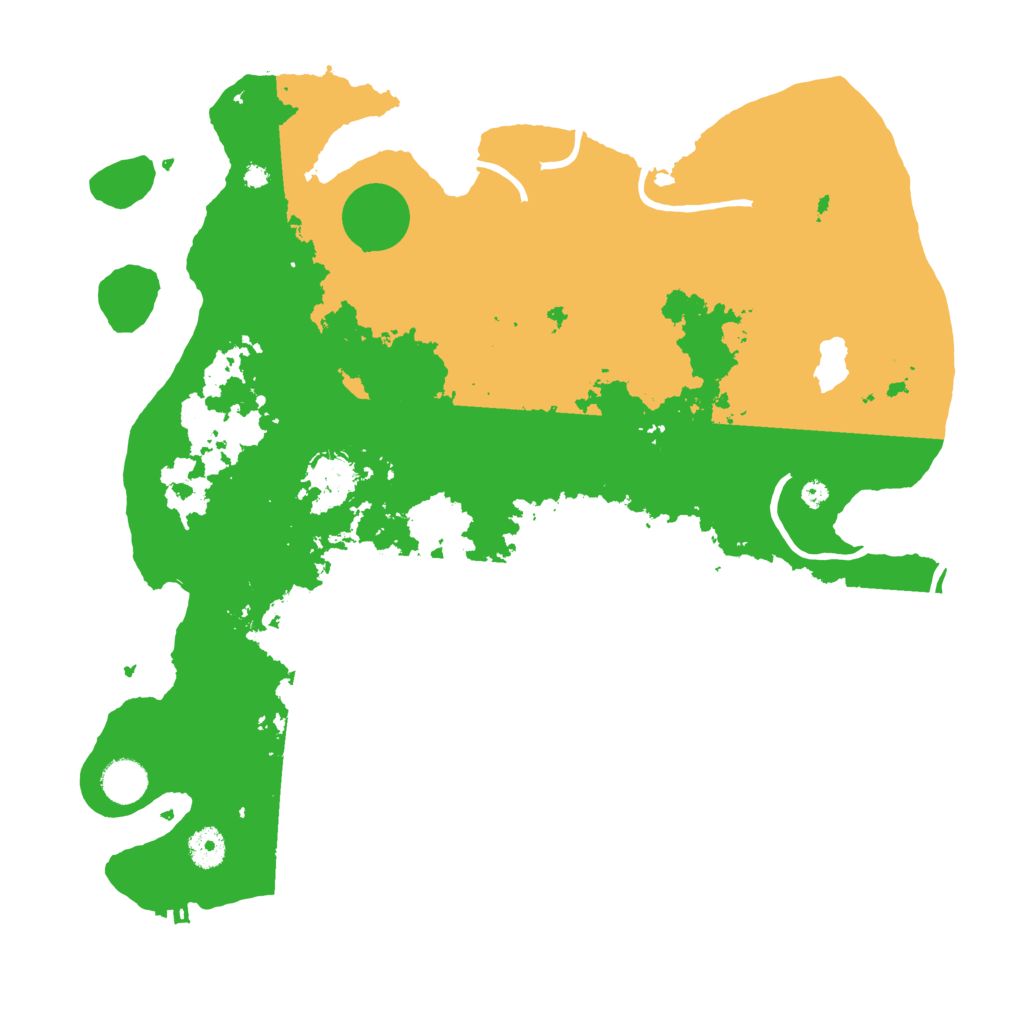 Biome Rust Map: Procedural Map, Size: 4000, Seed: 409869937