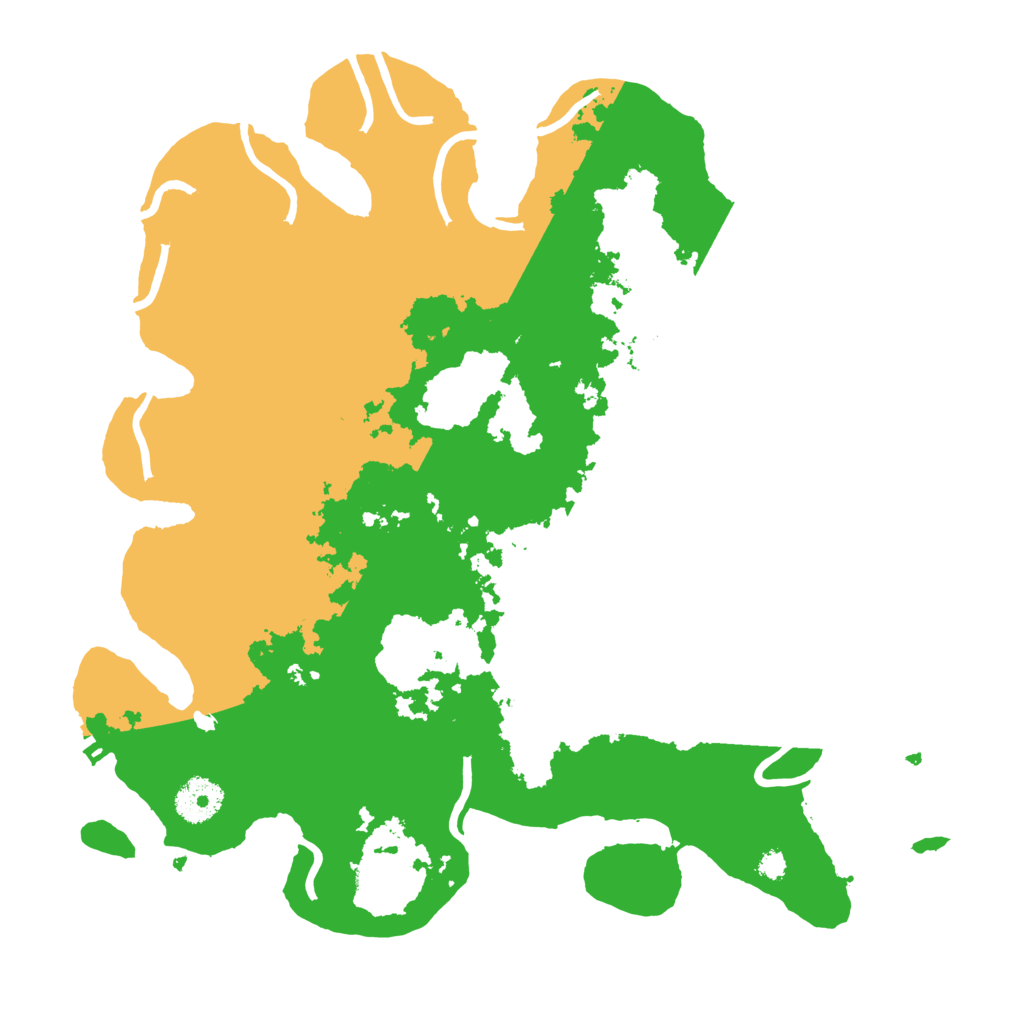 Biome Rust Map: Procedural Map, Size: 3400, Seed: 62502421