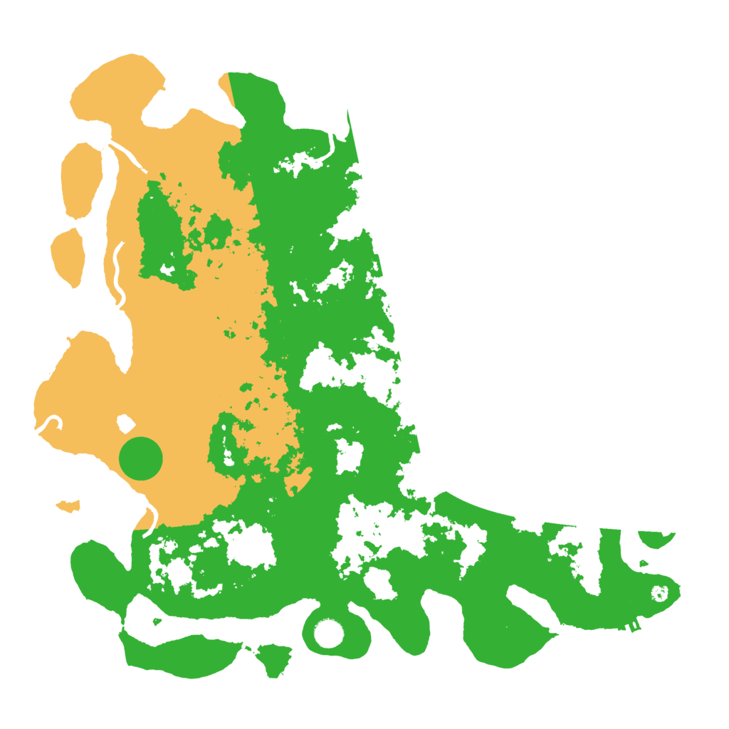 Biome Rust Map: Procedural Map, Size: 4400, Seed: 69018617