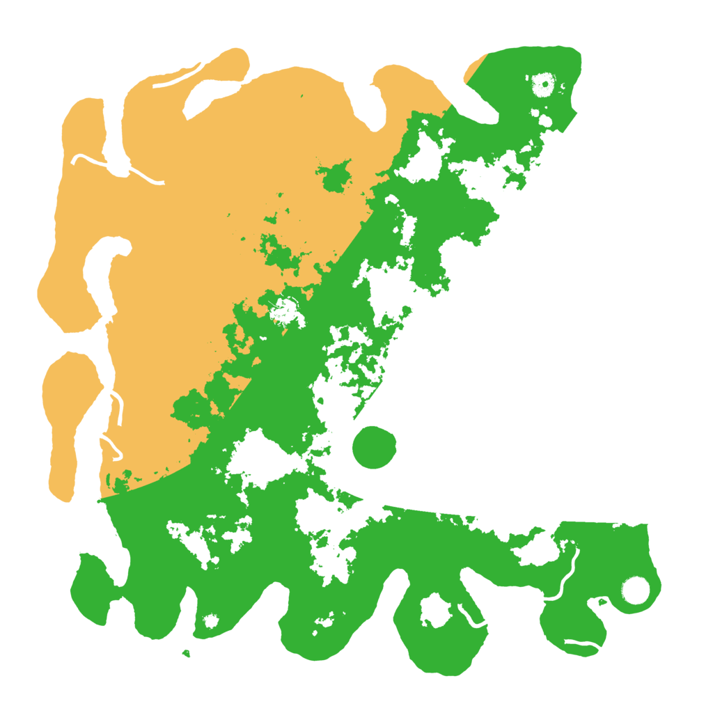 Biome Rust Map: Procedural Map, Size: 4500, Seed: 925329968