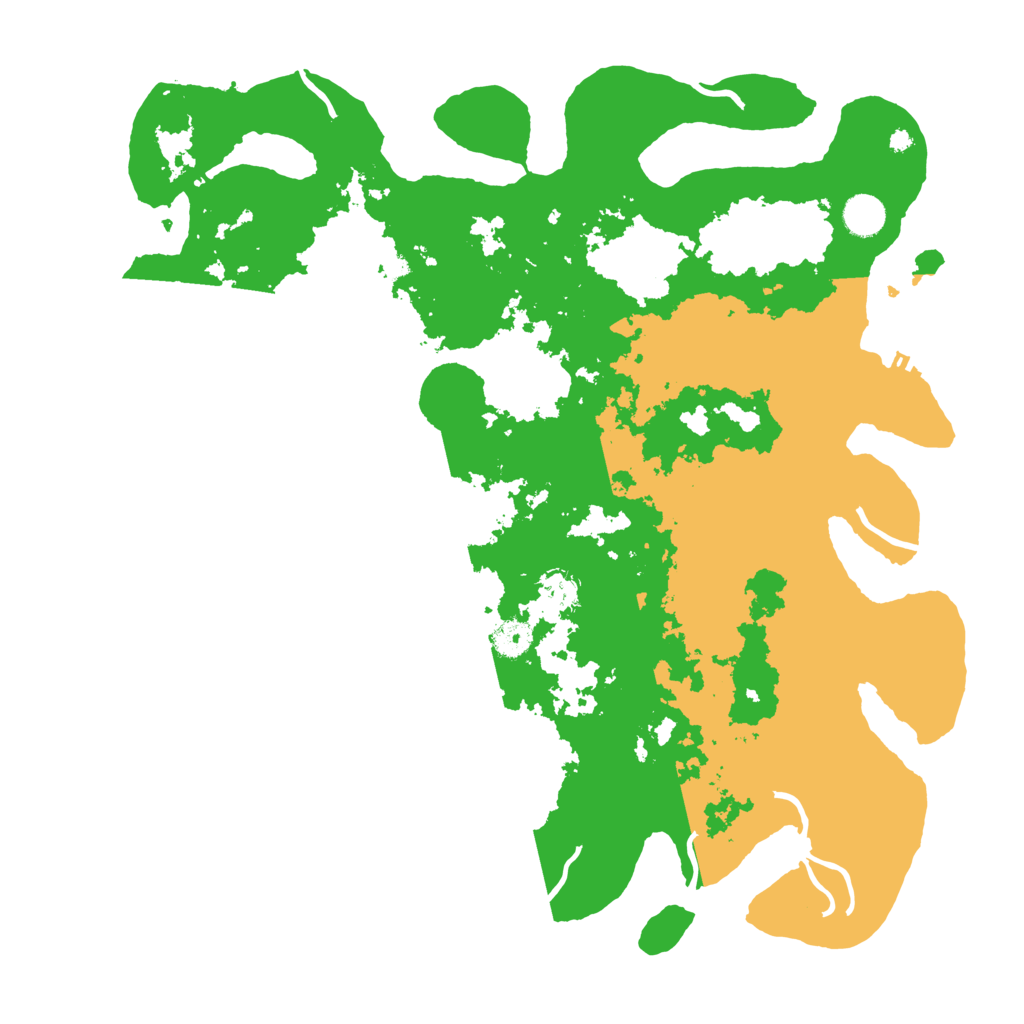 Biome Rust Map: Procedural Map, Size: 4250, Seed: 2128868743