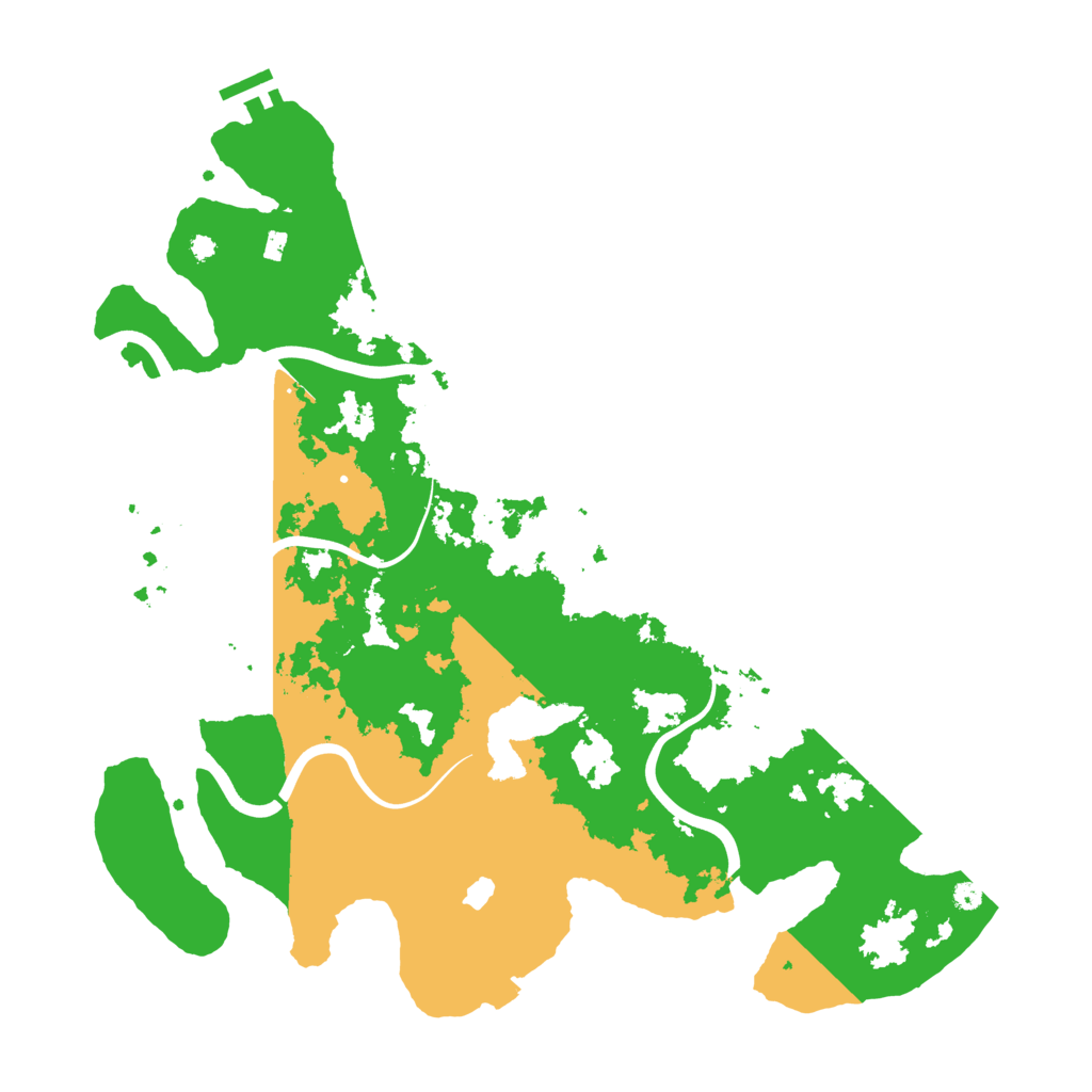 Biome Rust Map: Procedural Map, Size: 4000, Seed: 319967556