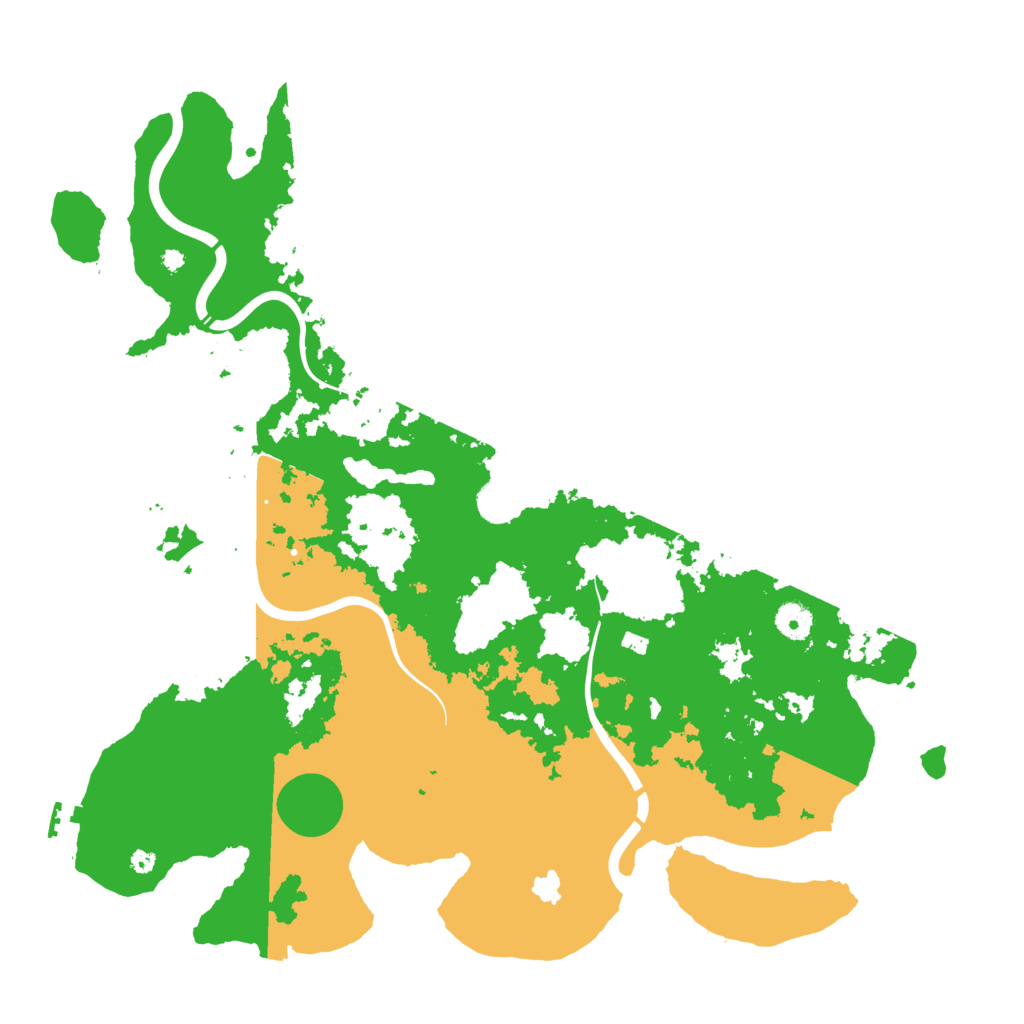 Biome Rust Map: Procedural Map, Size: 4250, Seed: 2022918941