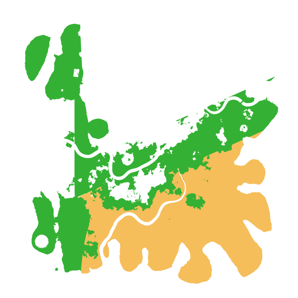 Biome Rust Map: Procedural Map, Size: 3950, Seed: 88050869