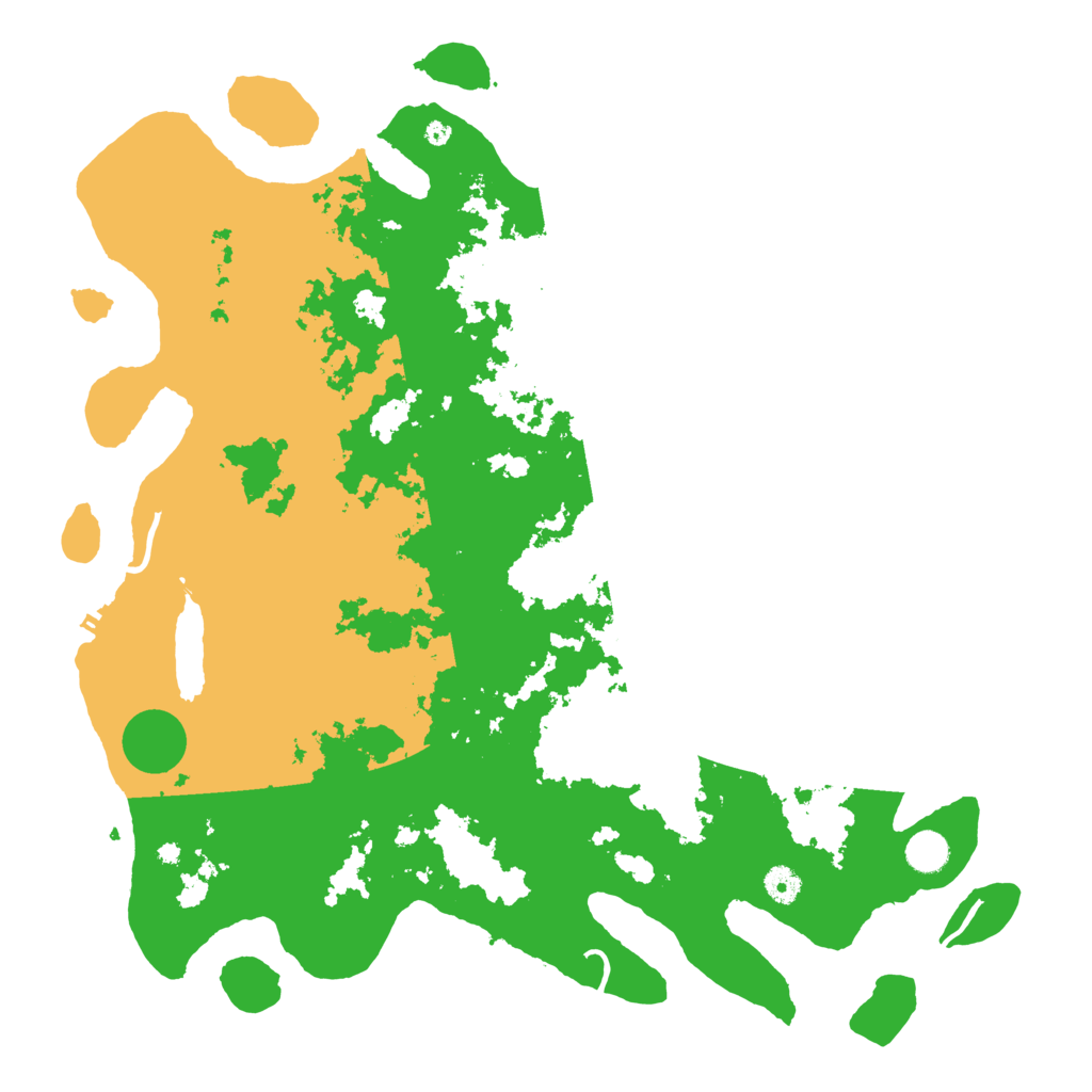 Biome Rust Map: Procedural Map, Size: 4500, Seed: 264136225