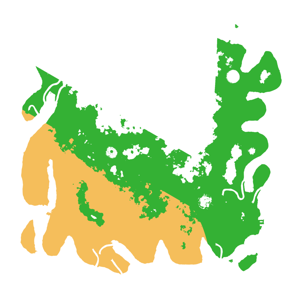 Biome Rust Map: Procedural Map, Size: 4000, Seed: 205728420