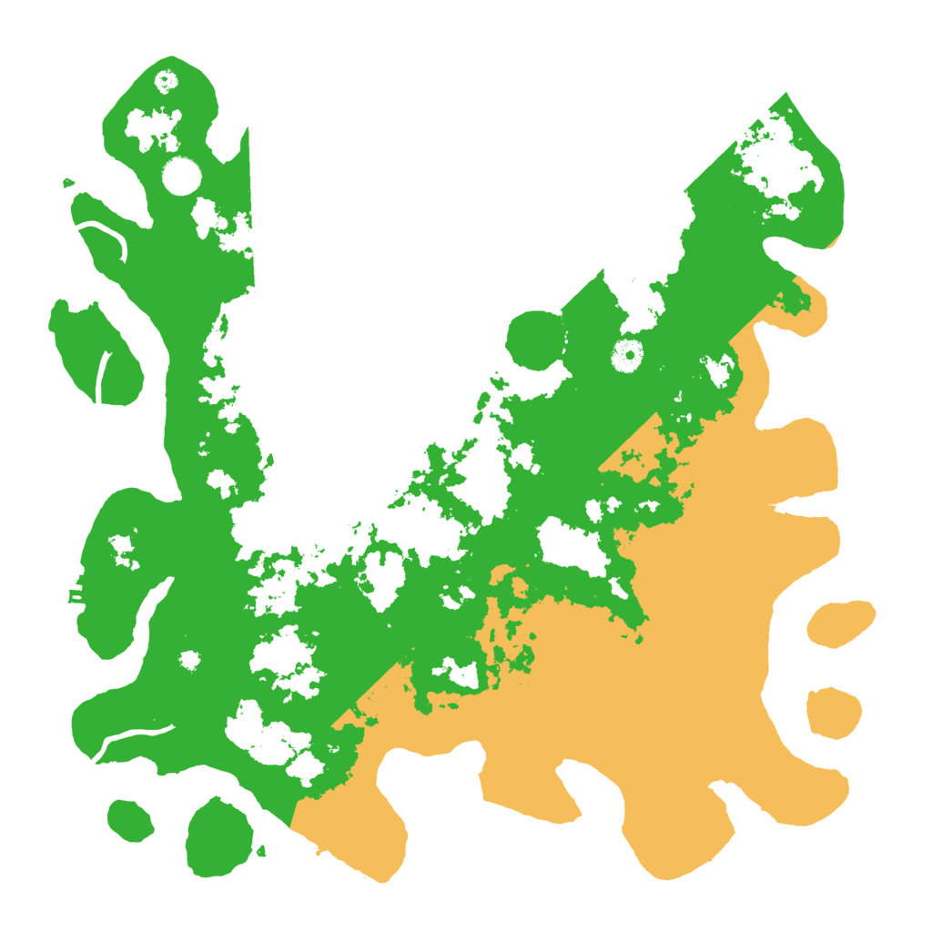 Biome Rust Map: Procedural Map, Size: 4250, Seed: 2056293426