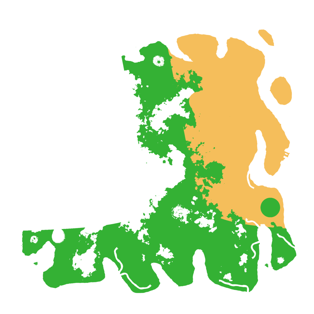 Biome Rust Map: Procedural Map, Size: 4250, Seed: 58139663