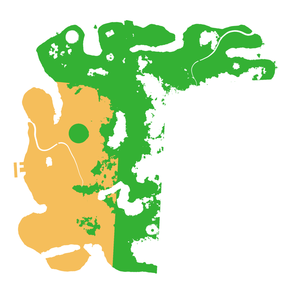 Biome Rust Map: Procedural Map, Size: 4000, Seed: 385728166