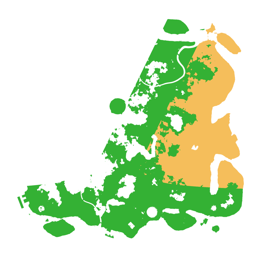 Biome Rust Map: Procedural Map, Size: 4250, Seed: 83234