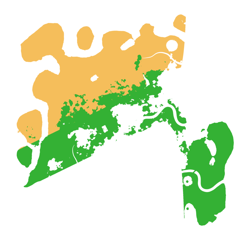 Biome Rust Map: Procedural Map, Size: 4000, Seed: 931471730