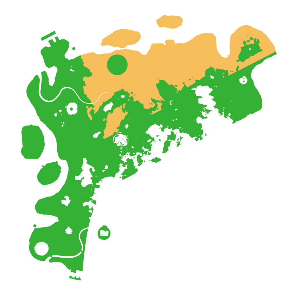 Biome Rust Map: Procedural Map, Size: 3850, Seed: 1581080478
