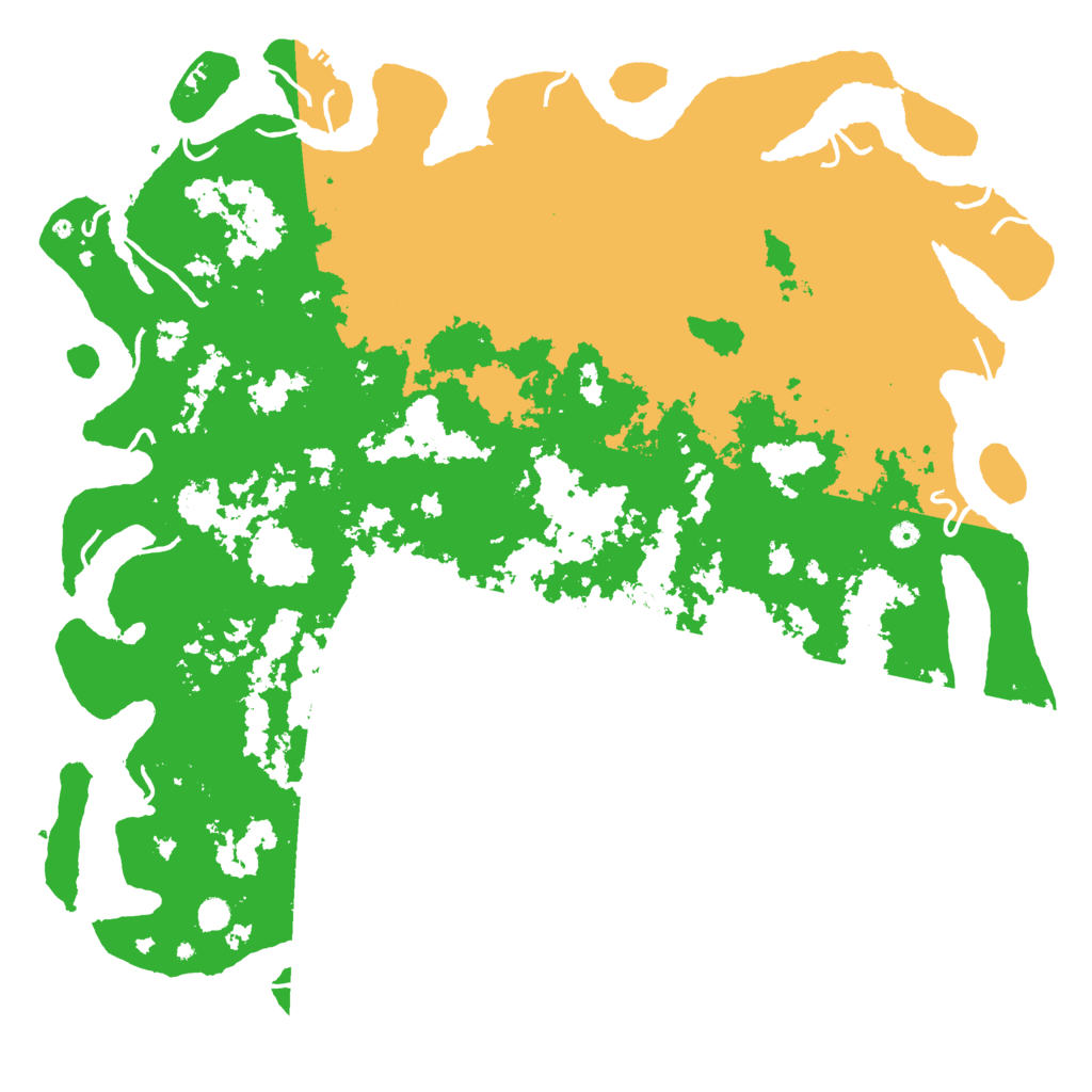 Biome Rust Map: Procedural Map, Size: 6000, Seed: 600028