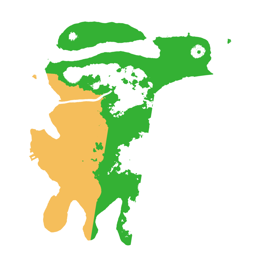 Biome Rust Map: Procedural Map, Size: 3000, Seed: 796913895