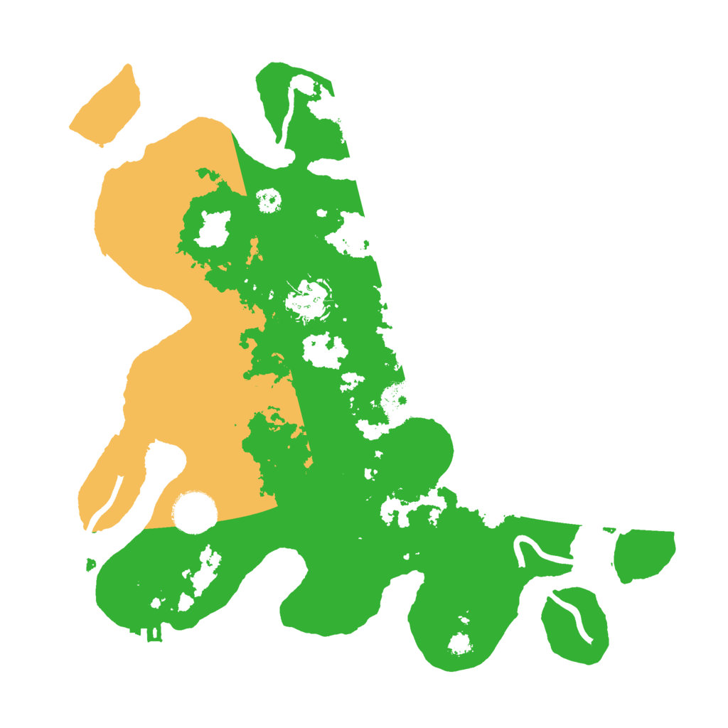 Biome Rust Map: Procedural Map, Size: 3000, Seed: 323377