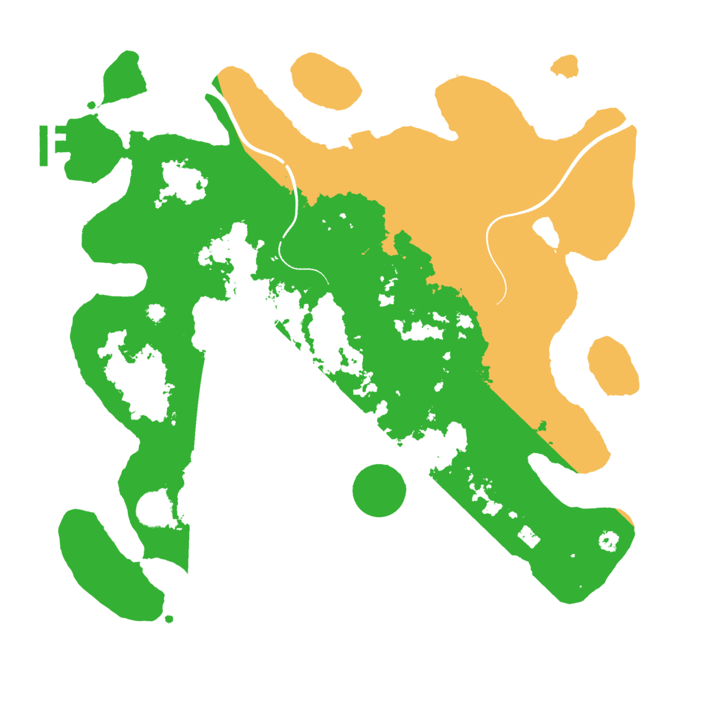 Biome Rust Map: Procedural Map, Size: 3500, Seed: 1729385039