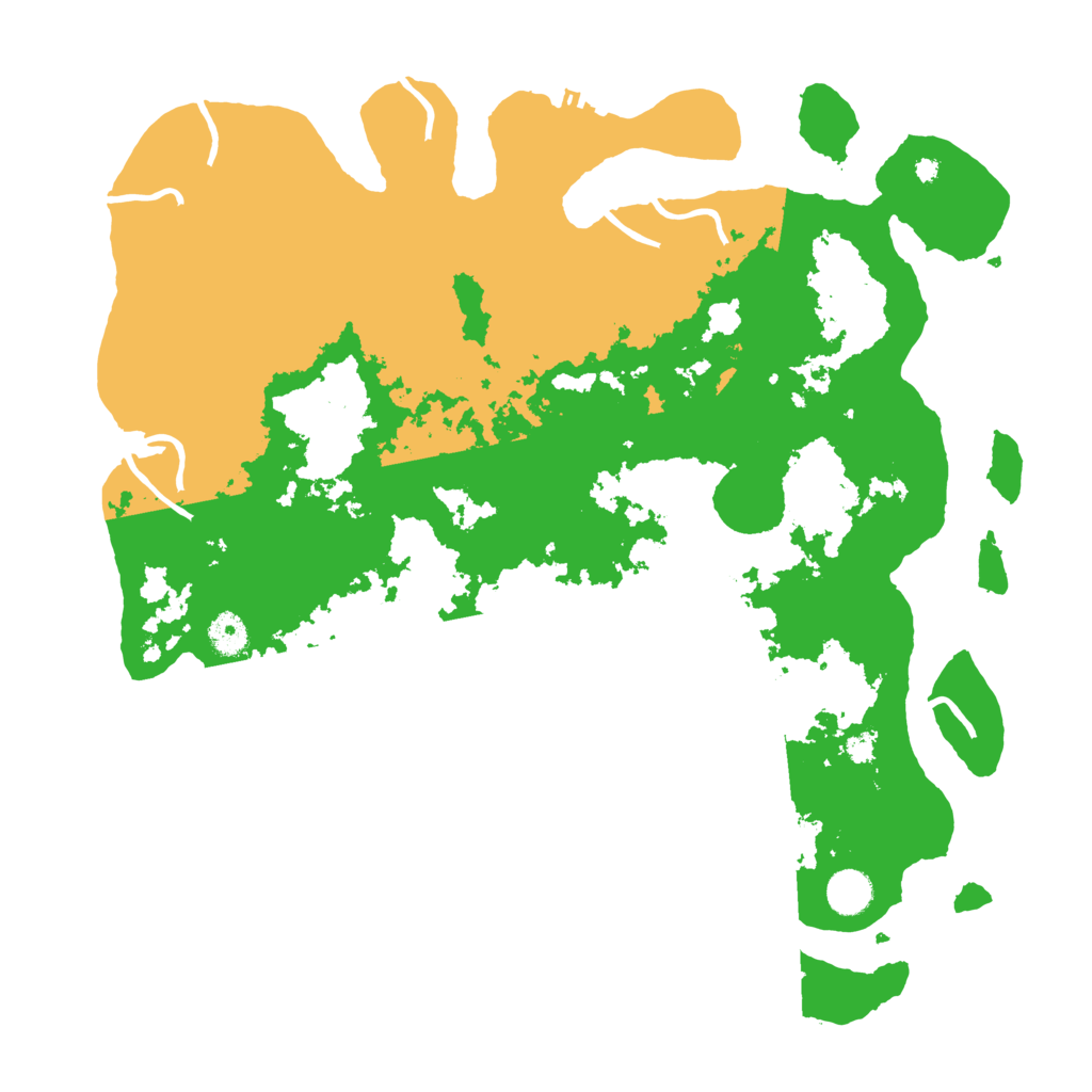Biome Rust Map: Procedural Map, Size: 4200, Seed: 1881761396
