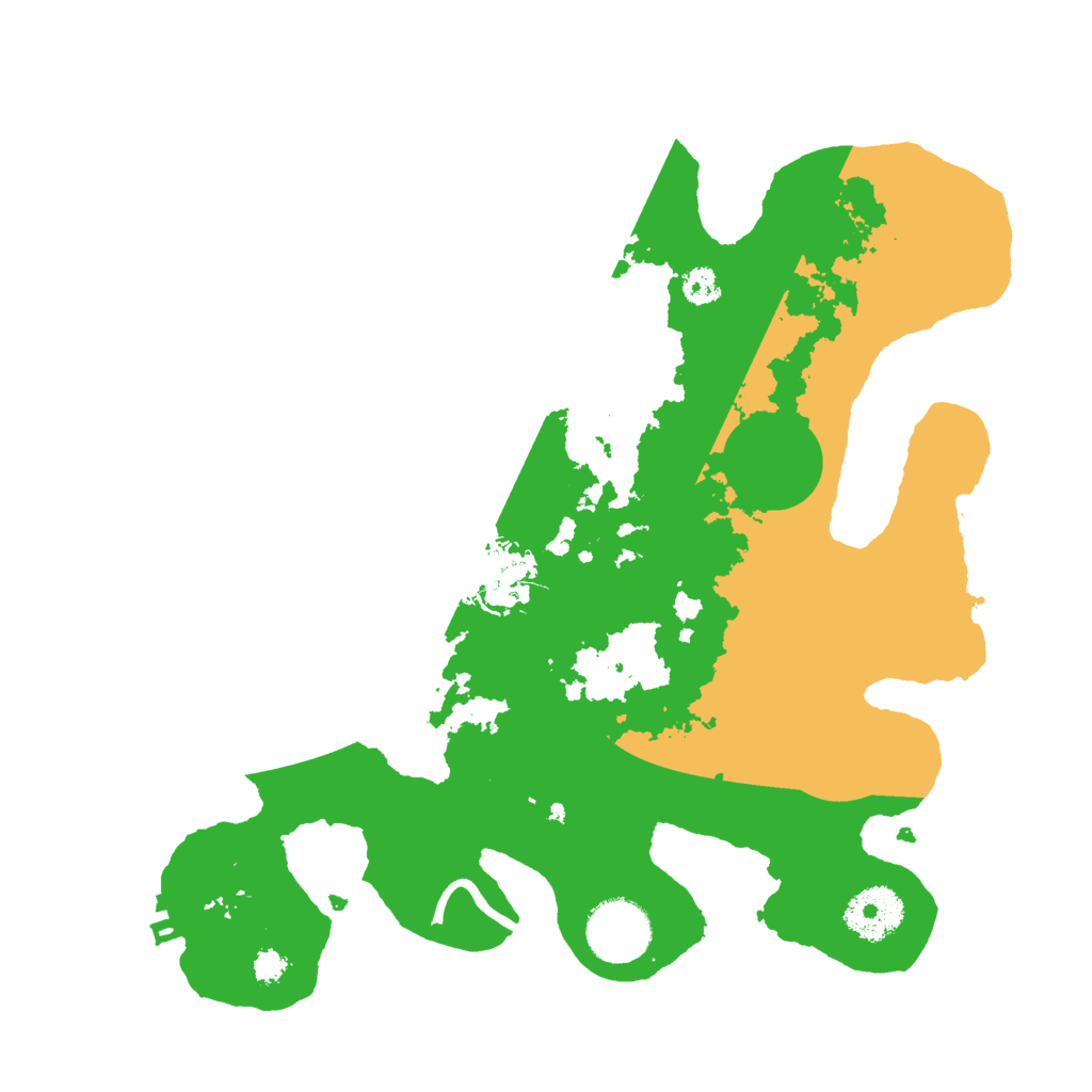 Biome Rust Map: Procedural Map, Size: 3000, Seed: 102638290