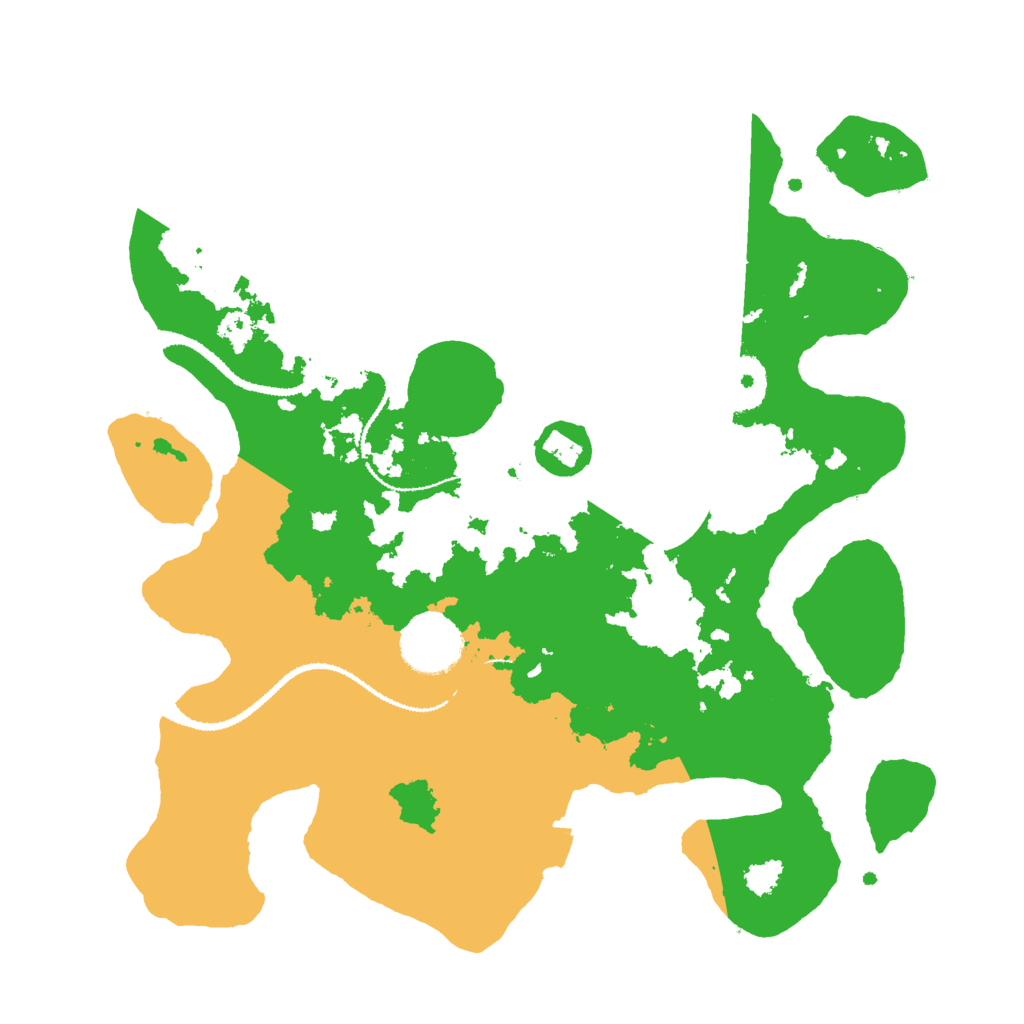 Biome Rust Map: Procedural Map, Size: 3000, Seed: 227197