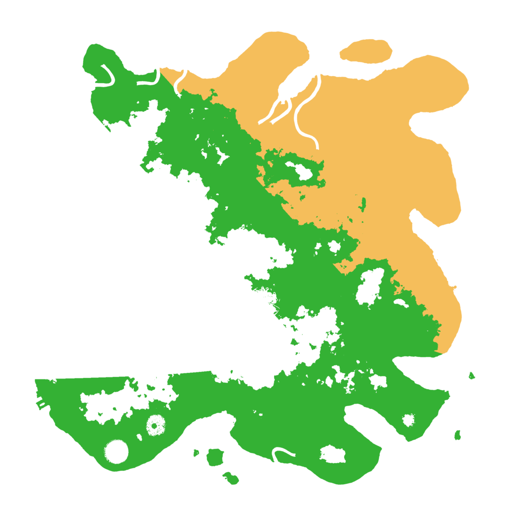 Biome Rust Map: Procedural Map, Size: 3821, Seed: 1984
