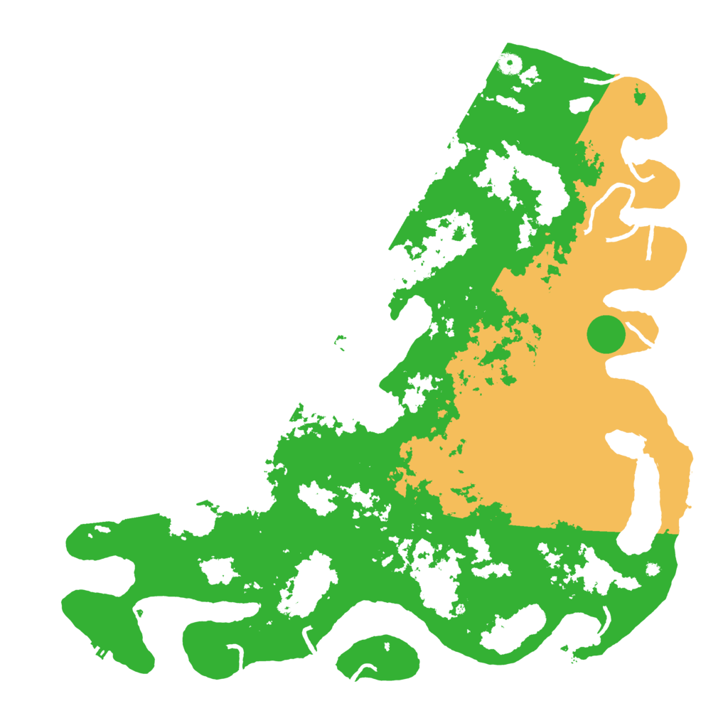 Biome Rust Map: Procedural Map, Size: 5000, Seed: 31383898