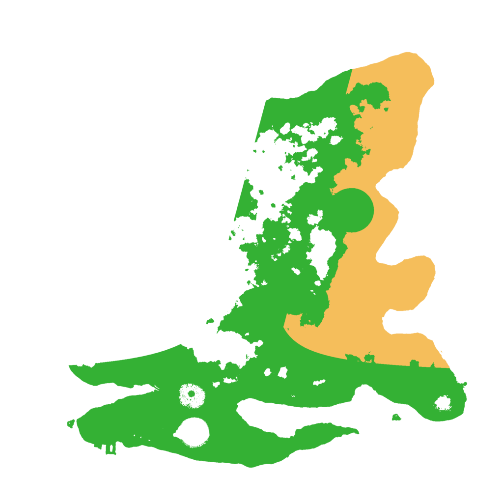 Biome Rust Map: Procedural Map, Size: 3000, Seed: 793222