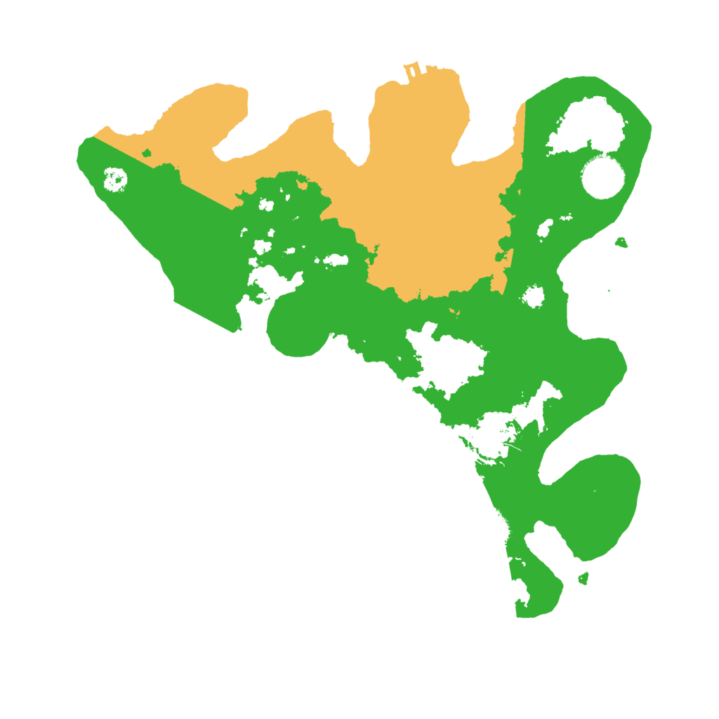 Biome Rust Map: Procedural Map, Size: 3000, Seed: 1199832663