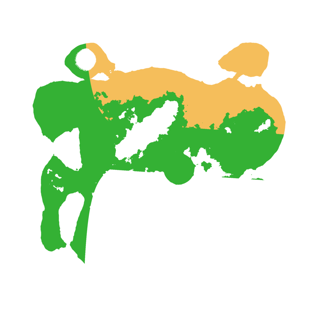 Biome Rust Map: Barren, Size: 2700, Seed: 911781596