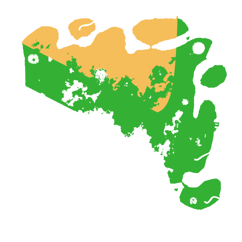 Biome Rust Map: Procedural Map, Size: 3502, Seed: 3