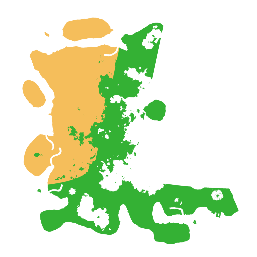 Biome Rust Map: Procedural Map, Size: 3500, Seed: 56464731