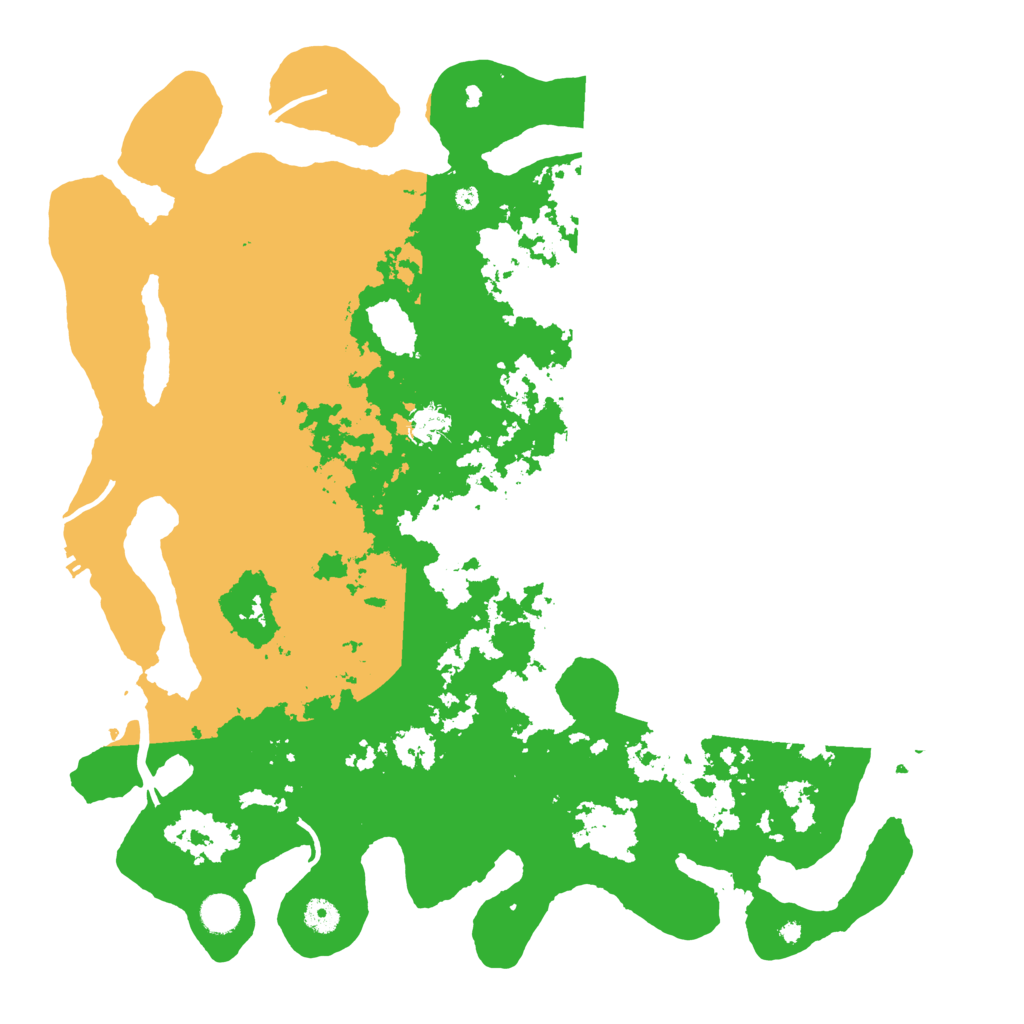 Biome Rust Map: Procedural Map, Size: 4500, Seed: 4738295