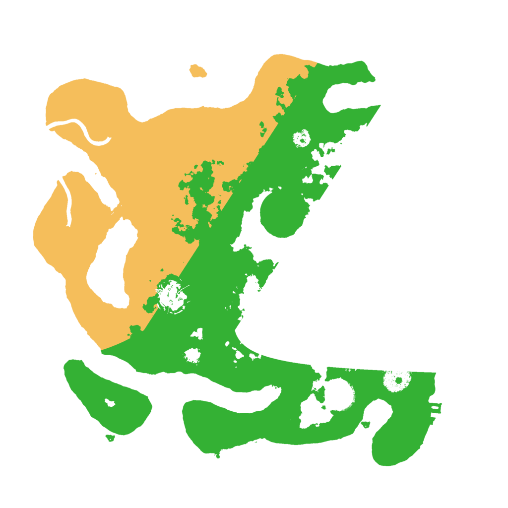 Biome Rust Map: Procedural Map, Size: 3000, Seed: 2982