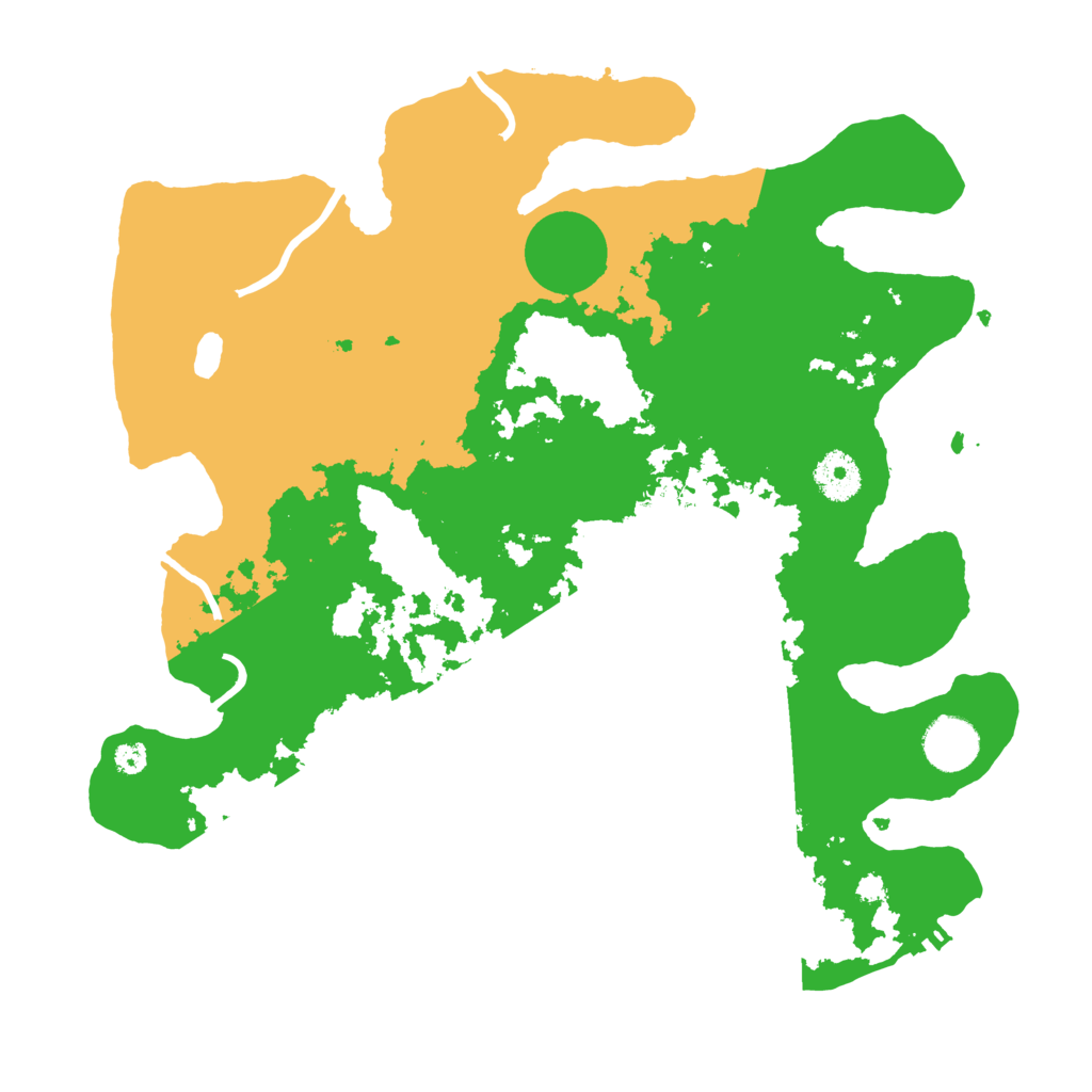 Biome Rust Map: Procedural Map, Size: 3500, Seed: 328253598
