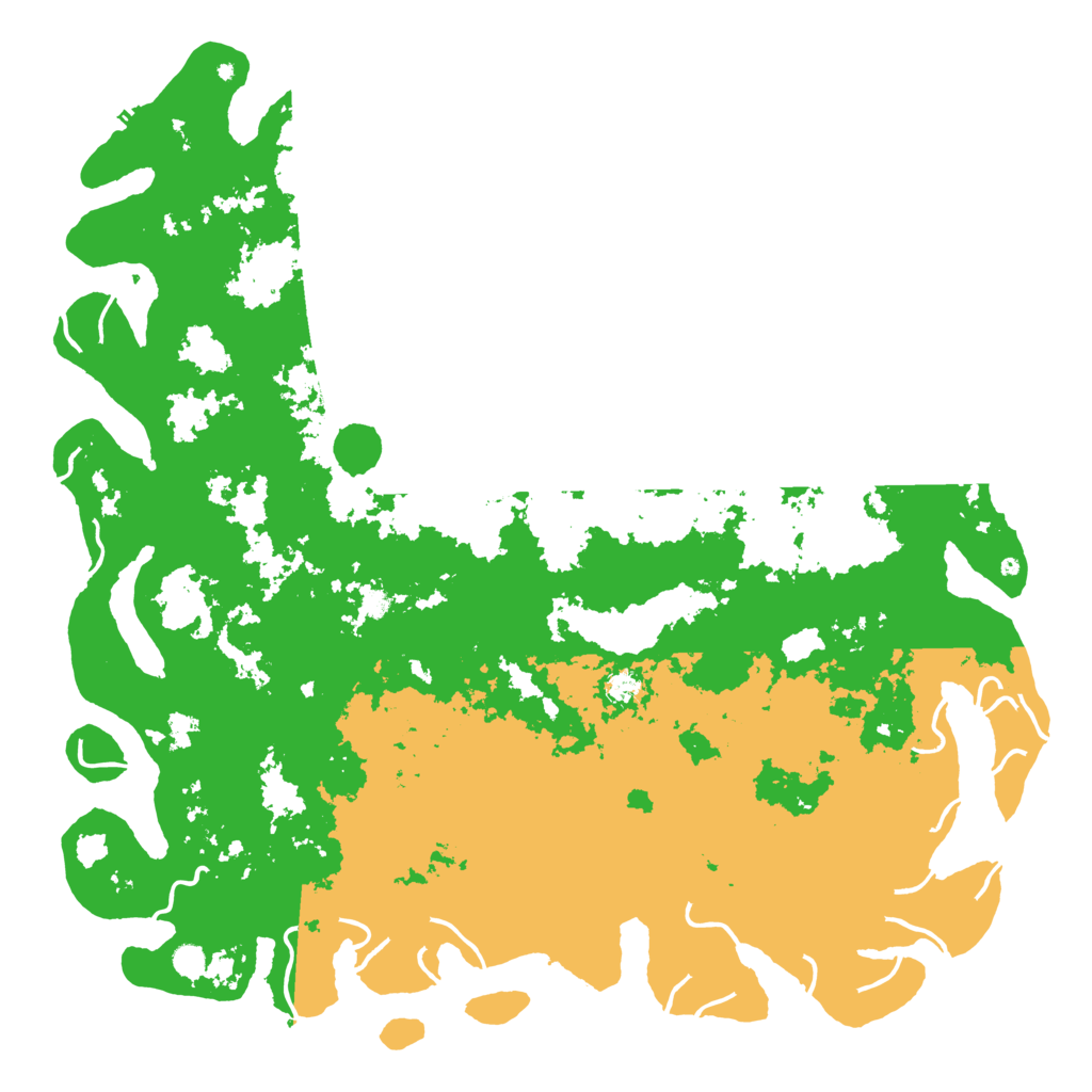 Biome Rust Map: Procedural Map, Size: 6000, Seed: 285562409