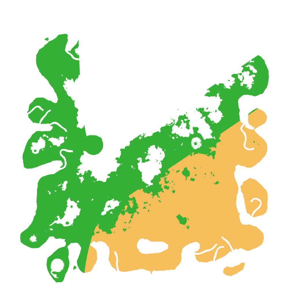 Biome Rust Map: Procedural Map, Size: 4000, Seed: 13654684