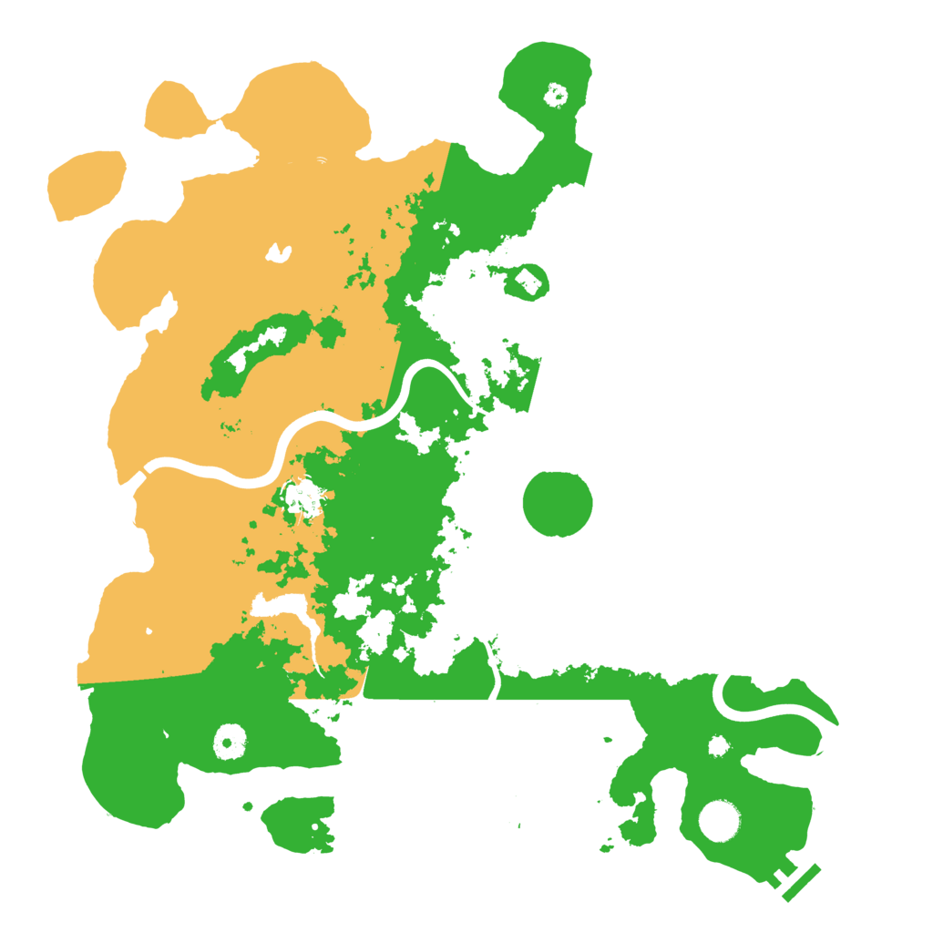 Biome Rust Map: Procedural Map, Size: 4000, Seed: 808735020