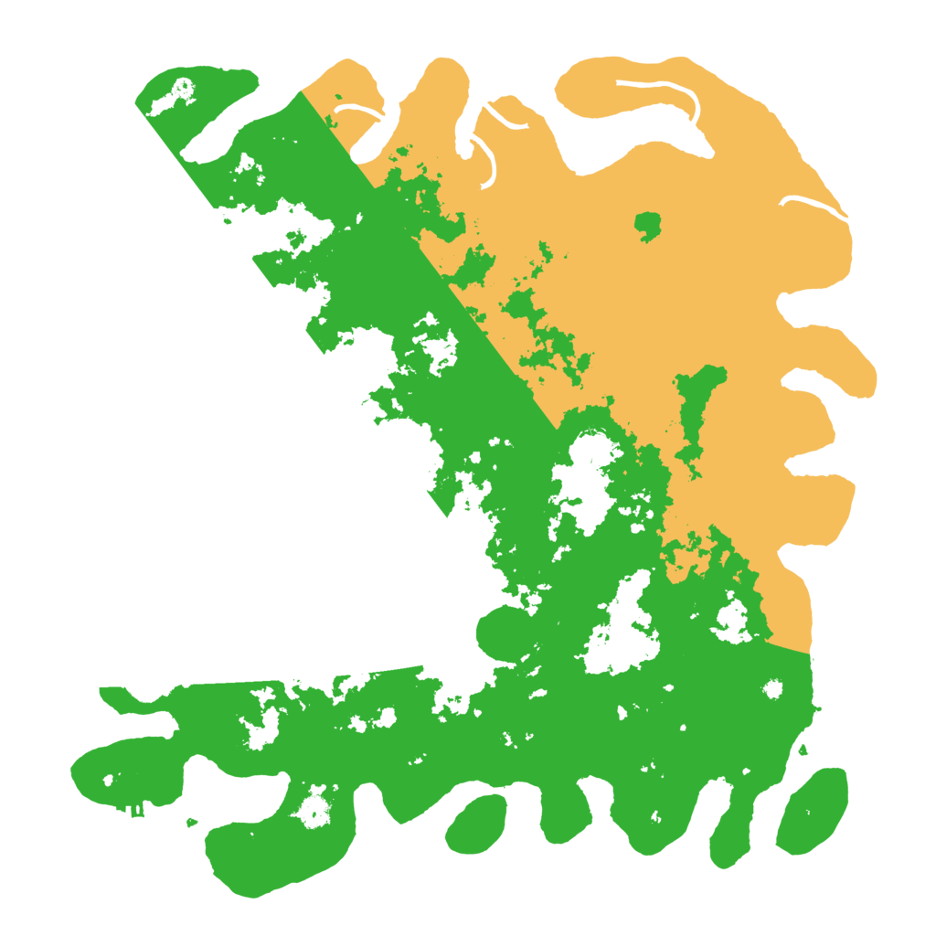 Biome Rust Map: Procedural Map, Size: 4500, Seed: 430150831