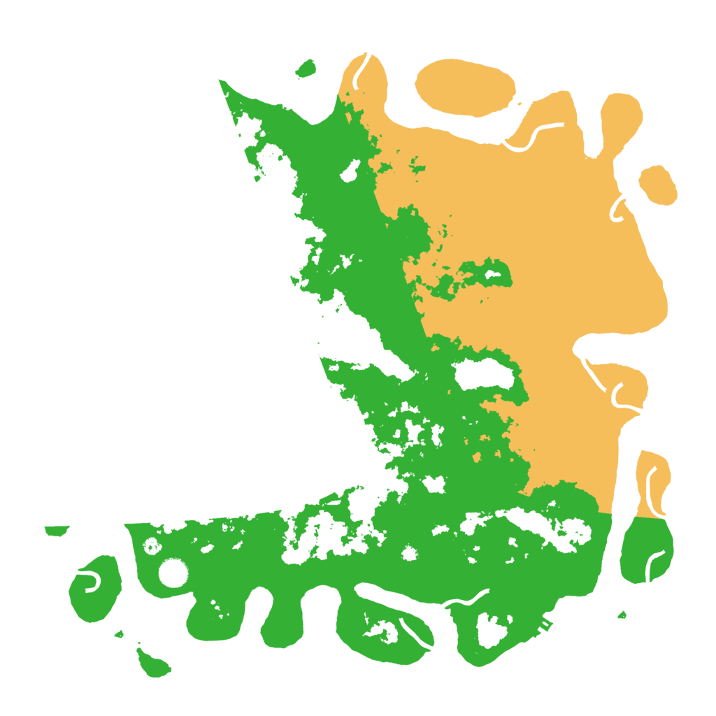 Biome Rust Map: Procedural Map, Size: 4300, Seed: 1325544570