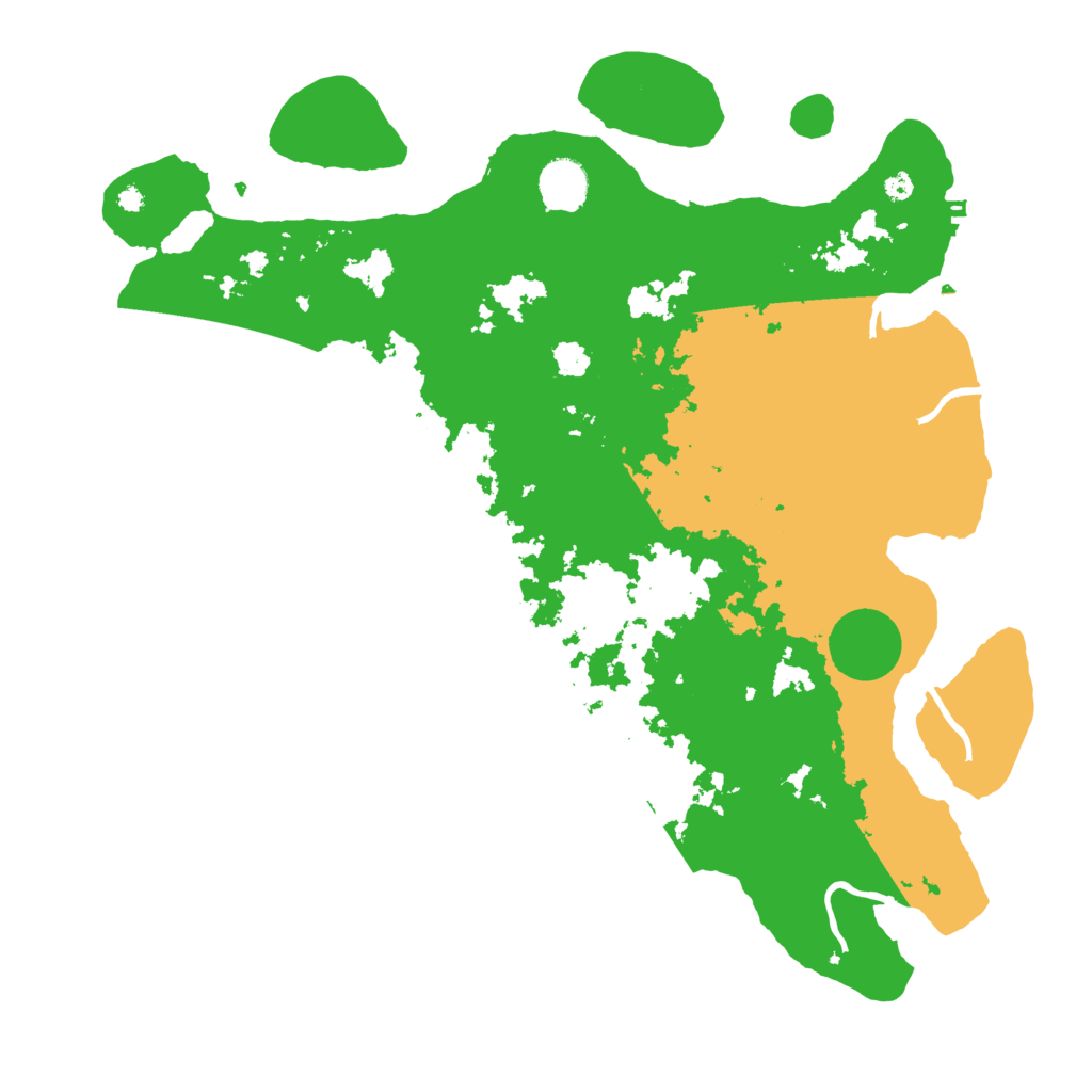 Biome Rust Map: Procedural Map, Size: 4000, Seed: 1498378960