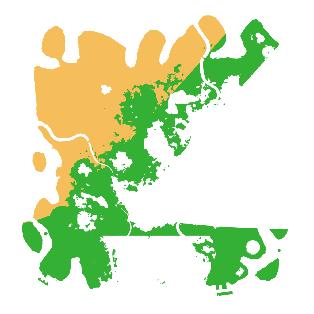 Biome Rust Map: Procedural Map, Size: 4000, Seed: 891304575