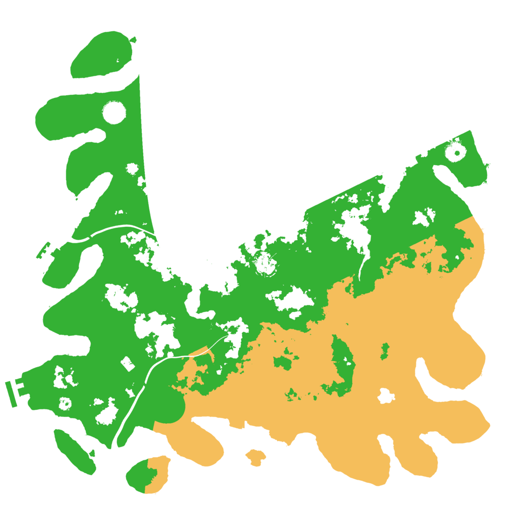 Biome Rust Map: Procedural Map, Size: 4000, Seed: 202431