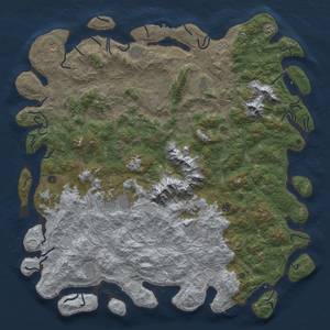 Thumbnail Rust Map: Procedural Map, Size: 6000, Seed: 67, 20 Monuments