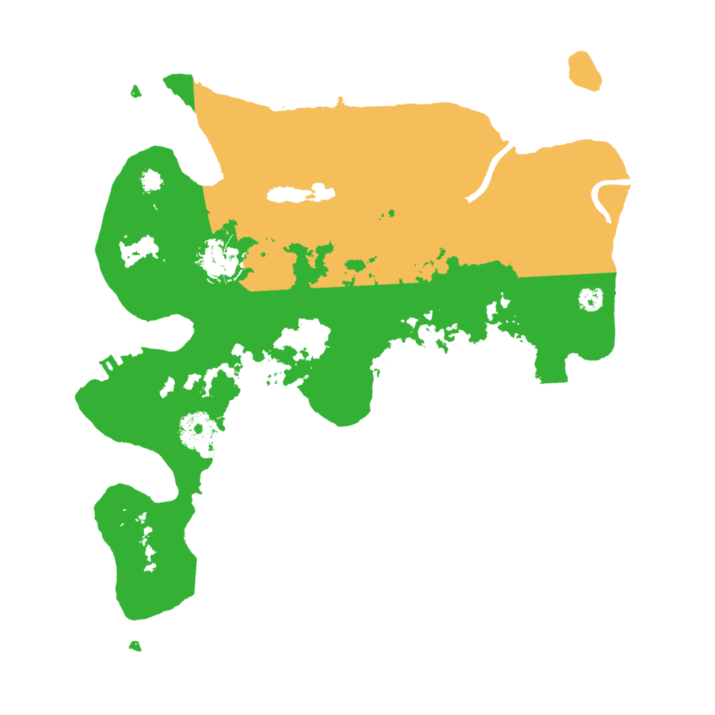 Biome Rust Map: Procedural Map, Size: 3000, Seed: 355