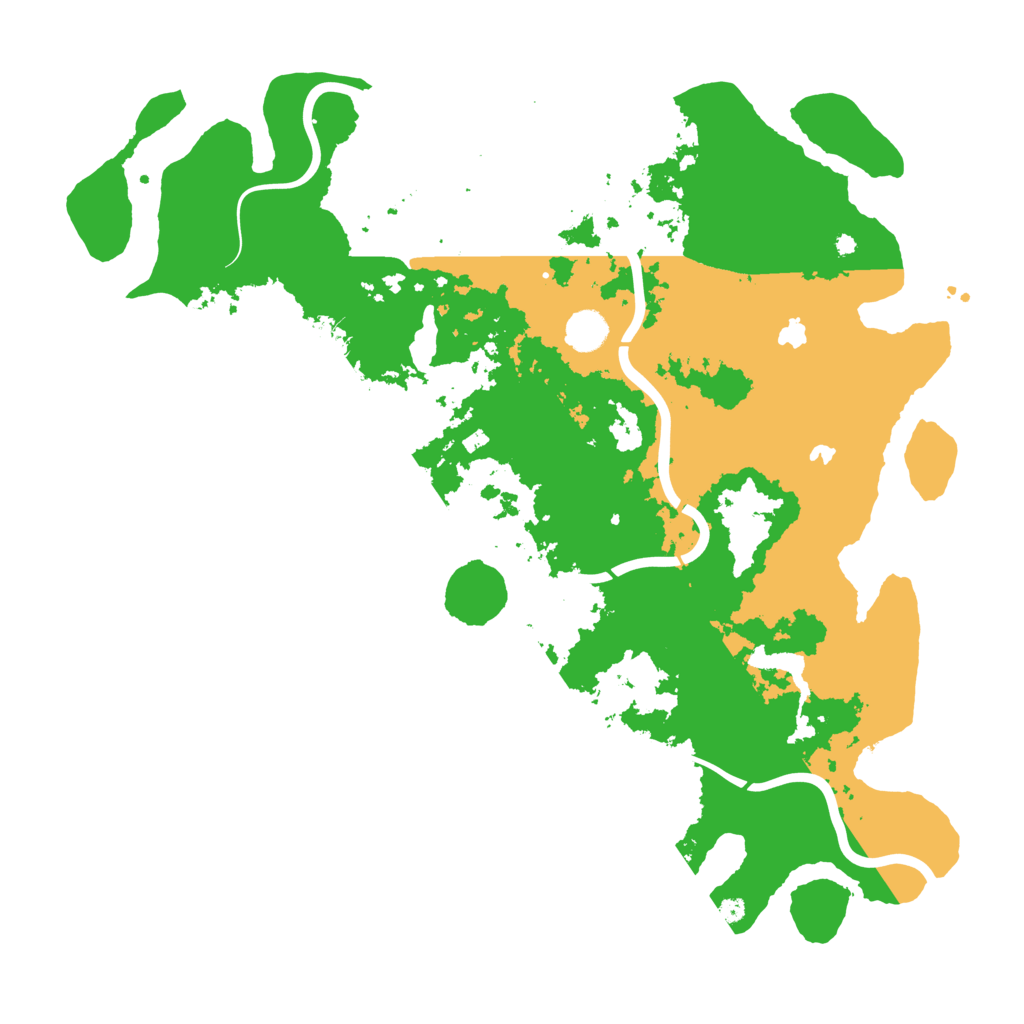 Biome Rust Map: Procedural Map, Size: 4500, Seed: 75423