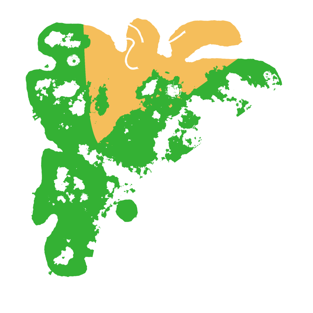 Biome Rust Map: Procedural Map, Size: 3950, Seed: 708784582